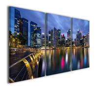 Quadri città City metropolitan quadri moderni stampe su tela canvas skyline