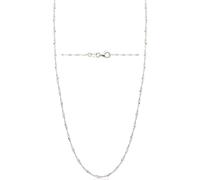 QUADRI - Collana Donna Argento 925 Modello Singapore 45 cm Made in Italy