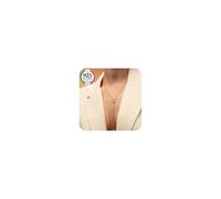 QUADRI - Collana Rosario in Argento 925 Placcata Oro - Idea Regalo Donna