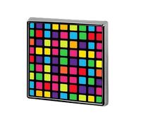 Quadri colorati astratti Distintivo Quadrato Carino Spilla Spille Distintivi Pulsante per Zaino Giacche Cappelli Decor