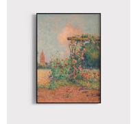 Quadri Decorativi A Tema Botanico Per La Parete Dietro Il Divano, Dipinti Decorativi Per Coprire I Contatori Elettrici, Dipinti A Olio Paesaggistici Per Soggiorni E Camere Da Letto(H,50x70cm)