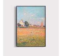 Quadri Decorativi A Tema Botanico Per La Parete Dietro Il Divano, Dipinti Decorativi Per Coprire I Contatori Elettrici, Dipinti A Olio Paesaggistici Per Soggiorni E Camere Da Letto(D,21x30cm)