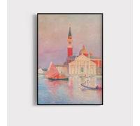 Quadri Decorativi A Tema Botanico Per La Parete Dietro Il Divano, Dipinti Decorativi Per Coprire I Contatori Elettrici, Dipinti A Olio Paesaggistici Per Soggiorni E Camere Da Letto(E,40x60cm)