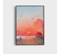 Quadri Decorativi A Tema Botanico Per La Parete Dietro Il Divano, Dipinti Decorativi Per Coprire I Contatori Elettrici, Dipinti A Olio Paesaggistici Per Soggiorni E Camere Da Letto(G,60x90cm)