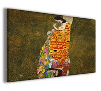 Quadri famosi Gustav Klimt IV stampe riproduzioni su tela copie la speranza