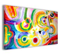 Quadri famosi Robert Delaunay VI stampa su tela canvas riproduzione print frame
