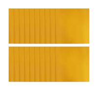 Quadri in Alluminio - 20 Pezzi per bricolage, Pannelli bifacciali, Materiale per progetti Fai da Te in Rilievo, per la Lavorazione del Metallo | Decorativi per Applicazioni per la