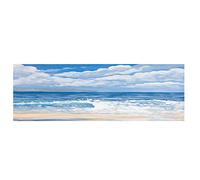 Quadri Moderni Camera Da Letto Natural Sky Ocean Sea Beach Paesaggio Panorama Poster e stampe Wall Art Picture for Living Room Decor 60x180cm (24x71in) Senza cornice