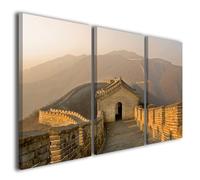 Quadri moderni città Muraglia cinese II stampe su tela canvas città