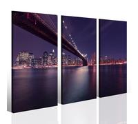 Quadri moderni città New York Bridge IX stampe