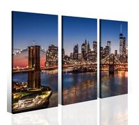 Quadri moderni città New York Bridge XII stampe su tela canvas arredo moderno