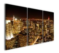 Quadri moderni città New York Lighting stampa su tela canvas arredamento moderno