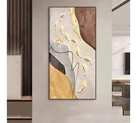 Quadri moderni da parete con cornice, dipinto da appendere con nove pesci, grandi sculture decorative da parete, opere d'arte per l'arredamento di corridoi e ingressi(B,60 * 120cm)