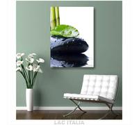 QUADRI MODERNI Fresh stone bambu QUADRO 50x70 STAMPE TELA ARREDAMENTO SPA CASA