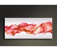 Quadri Moderni Intelaiati - Colpo si Colore Ocra - Stampe su Tela Canvas