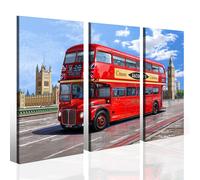 Quadri moderni London Bus stampe su tela canvas arredamento casa londra