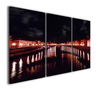 Quadri moderni Lungarno Pisa stampe su tela canvas paesaggi italiani