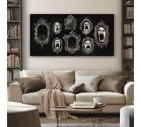 Quadri Moderni Mostro Gotico 70x140 cm 1 Pezzo Grandi Stampa su Tela Cornice Barocca Quadri Camera da Letto Decorazioni da Parete per il Soggiorno Senza Cornice