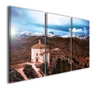 Quadri moderni Rocca Calascio chiesa santa maria la pietà I stampe abruzzo