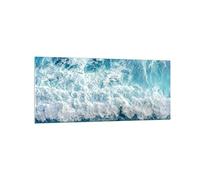 Quadri Moderni Soggiorno mare onda oceano Quadro su Vetro 120x50cm Stampe da Parete in Vetro Camera da Letto Cucina 1 pezzo Wall Art Grandi Decorazione Murale Grafica Immagini GAB120x50-4067