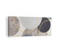 Quadri Moderni Soggiorno Quartieri Minimalista Pezzo Quadro su Tela 120x50cm Stampe da Parete Camera da Letto Cucina 1 pezzo Wall Art Canvas Grandi Decorazione Murale Grafica Immagini AB120x50-5986