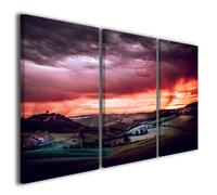 Quadri moderni Val d'Orcia I stampe su tela paesaggi italiani toscani