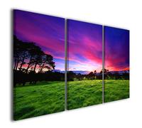 Quadri paesaggi moderni Nature Landscape II stampe su tela canvas tramonti