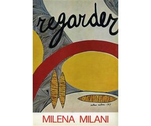 Quadri scritti e ceramiche scritte di Milena Milani