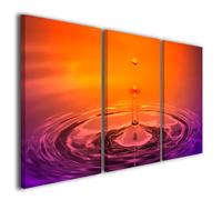Quadri su canvas Drops arte digitale design moderno tele moderne quadro pronto