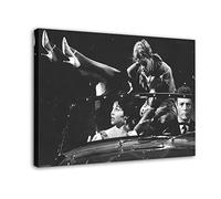 Quadri Su Tela 40 * 60cm Senza Cornice Film in bianco e nero La Dolce Vita Dei Veneto Poster Canvas Wall Art Room Pictures for Bedroom Gifts Decor