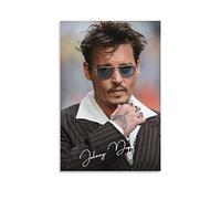 Quadri Su Tela 40 * 60cm Senza Cornice Johnny Depp Poster Soggiorno Camera da letto Pittura Opera d'arte