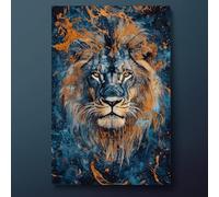 Quadri su tela astratti con leone, poster e stampe, ritratti di animali, per soggiorno, arredamento per la casa, struttura 50x70 cm