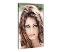 Quadri Su Tela Attore Sophia Loren 7 Tela Poster Wall Art Decor Stampa Quadri 30 * 50cm Senza Cornice
