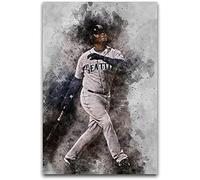 Quadri Su Tela Ken Griffey Jr Art Poster e Wall Art Picture Print Modern Family Room décor 60 * 90cm Senza Cornice