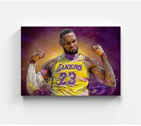 Quadri su tela Lebron James Basketball Lakers Pop Art quadri da parete...