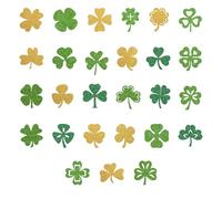 Quadrifogli gettare coriandoli ornamento per festival accessori festa irlandese vacanze decorazione della casa accessori per il giorno di San Patrizio