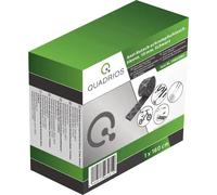 Quadrios 1908CA063 Termoretraibile senza colla Nero 15 mm 7.50 mm Restringimen