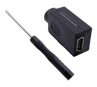 Quadrios 2001C207 Kit di prese modulari Mini-USB 2.0, tipo B Presa dritta Con