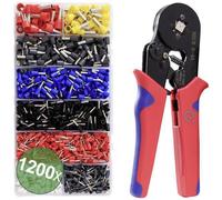 QUAD 2005CA001 - Pinza per capicorda, 230 mm, con 1200 capicorda