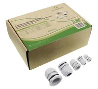 Quadrios 2009CA108 Assortimento di pressacavi PA66 Grigio (RAL 7035) 1 KIT