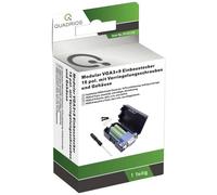 Quadrios 2010C256 Connettore VGA Spina dritta Numero Poli (num): 15 Nero 1 KIT