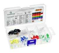 Quadrios 201711O002 Assortimento LED Rosso, Verde, Giallo, Blu, Bianco freddo,