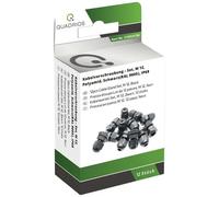 Quadrios 2102CA126 Assortimento di pressacavi M12 PA66 Nero 1 KIT