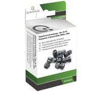 Quadrios 2102CA127 M16 PA66 Nero 1 Set
