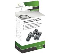 Quadrios 2102CA128 Assortimento di pressacavi M20 PA66 Nero 1 KIT