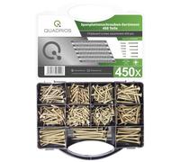 Quadrios 2109SA045 Assortimento di viti truciolari 450 pz.