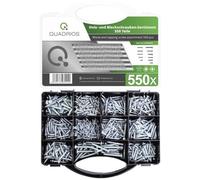 Quadrios 2109SA047 Assortimento viti per lamiera 550 pz.