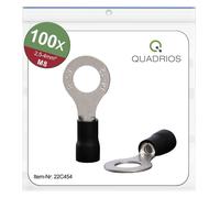 Quadrios 22C454 Capocorda ad anello Sezione Max=4.0 mm² Ø foro=8.5 mm