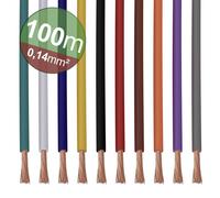 Quadrios 22CW001 Assortimento di filamenti 1 x 0.14 mm² Bianco, Blu, Marrone,