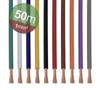 Quadrios 22CW006 Assortimento di filamenti 1 x 1.0 mm² Bianco, Blu, Marrone,